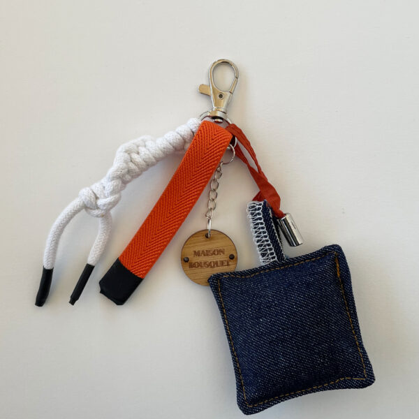 Porte-clefs Blue Jean