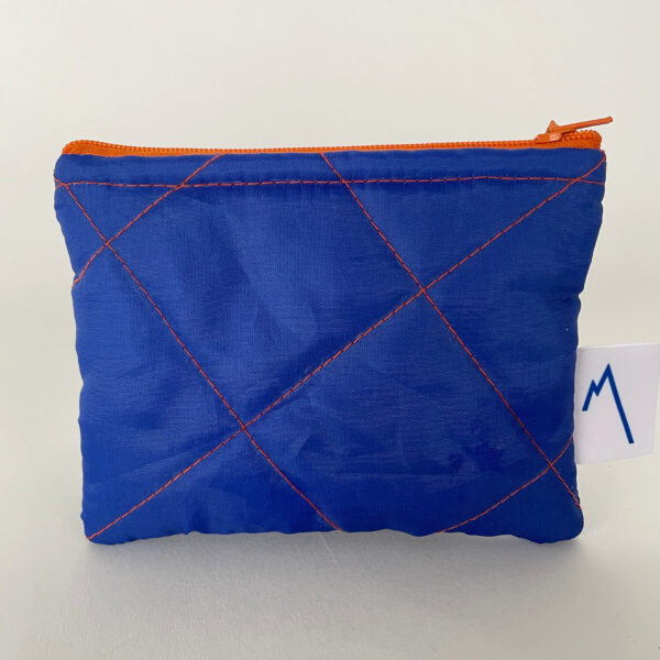 Porte-monnaie blue squares