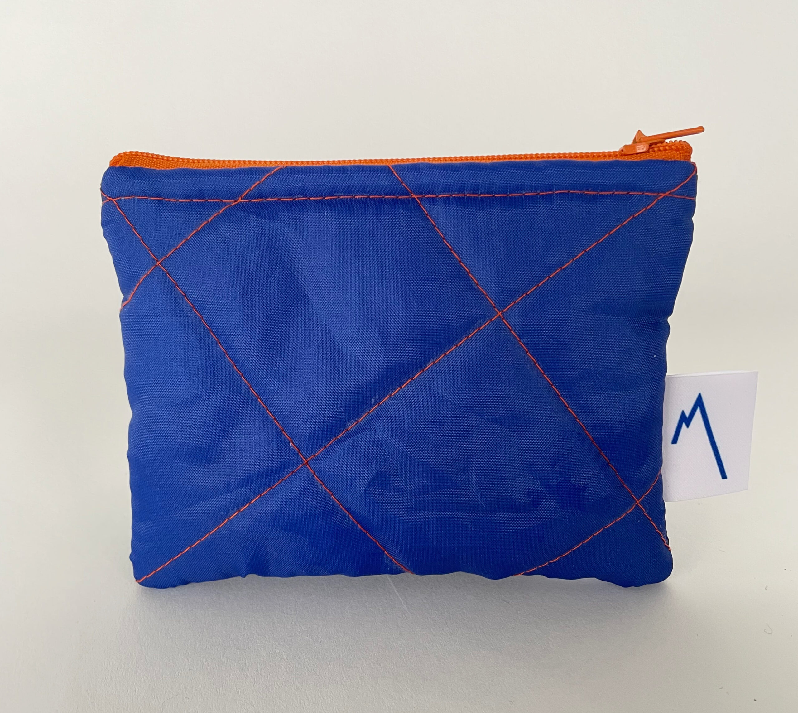 Porte-monnaie blue squares