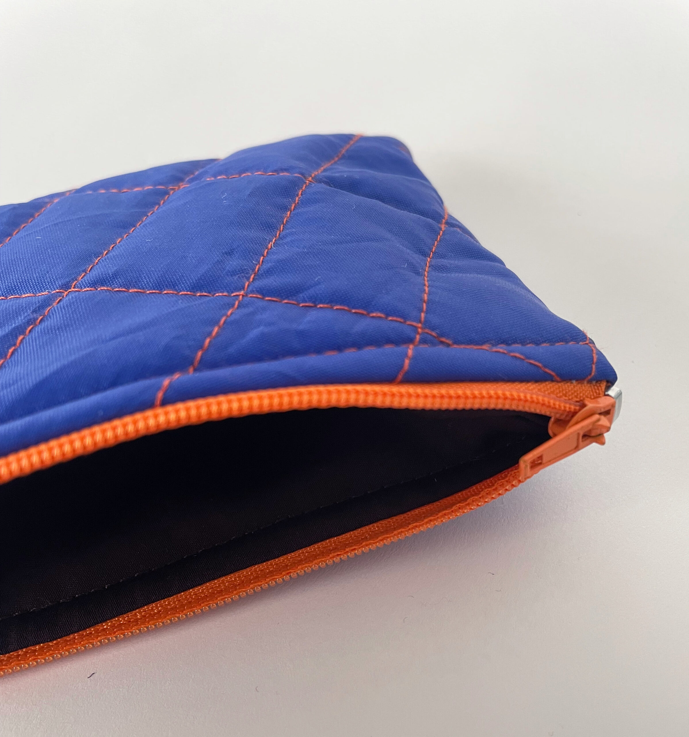 Porte-monnaie Checked Blue – Image 2