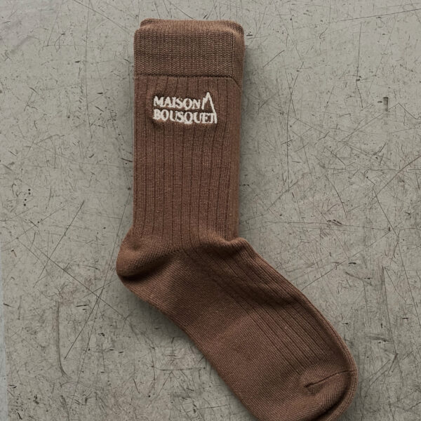 Chaussettes chocolat vanille