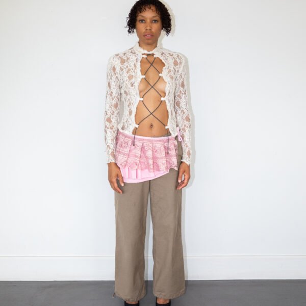 Jupe Pink lace