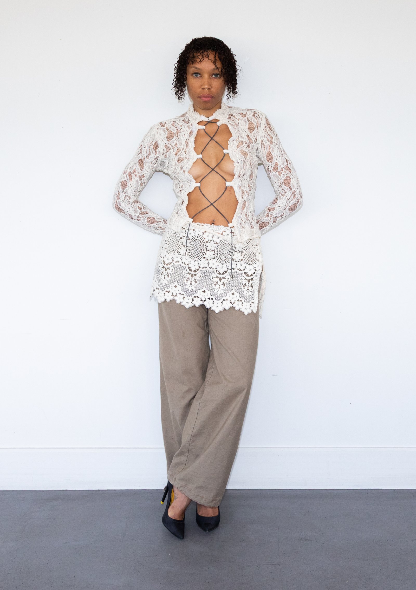 Jupe vintage lace